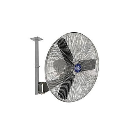 Global Industrial Deluxe Fan, Ceiling Mount, 24 in Blade Dia, 120V 795973
